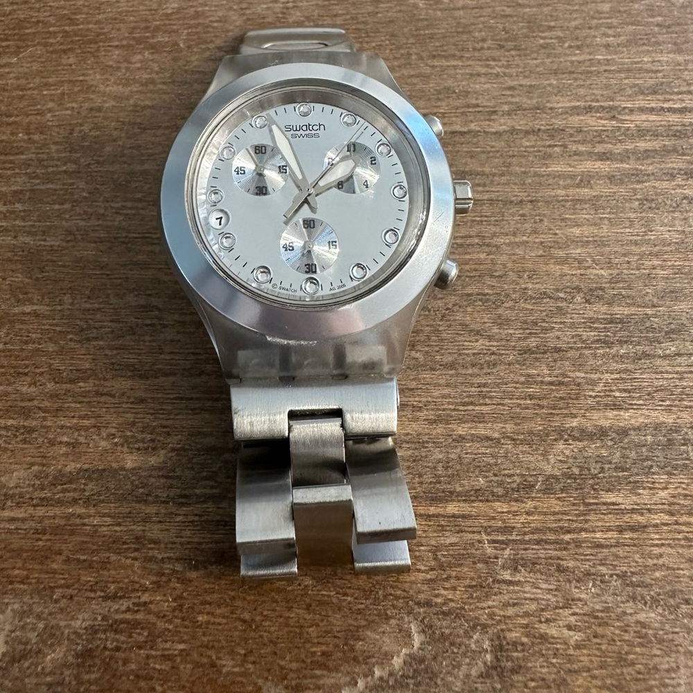Swatch Watch Silver